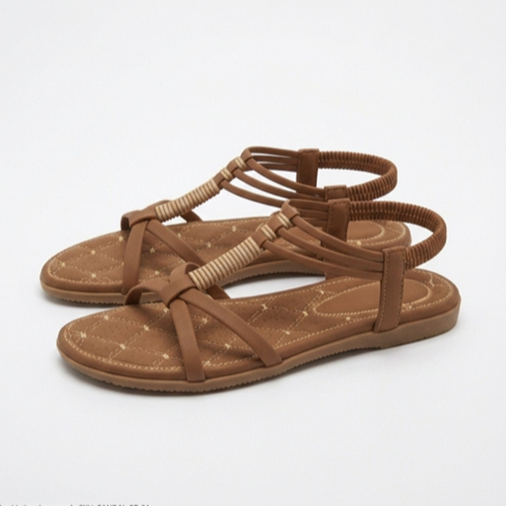 Alicegana Bohemian Gladiator Flat Sandals Womens Size US 11 EU 44 NEW